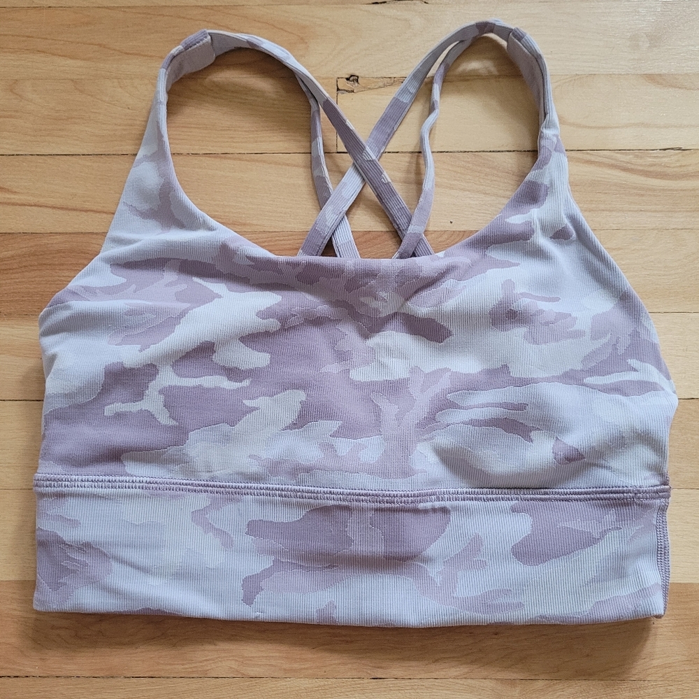 🍋Lululemon Longline Energy Bra *Ribbed